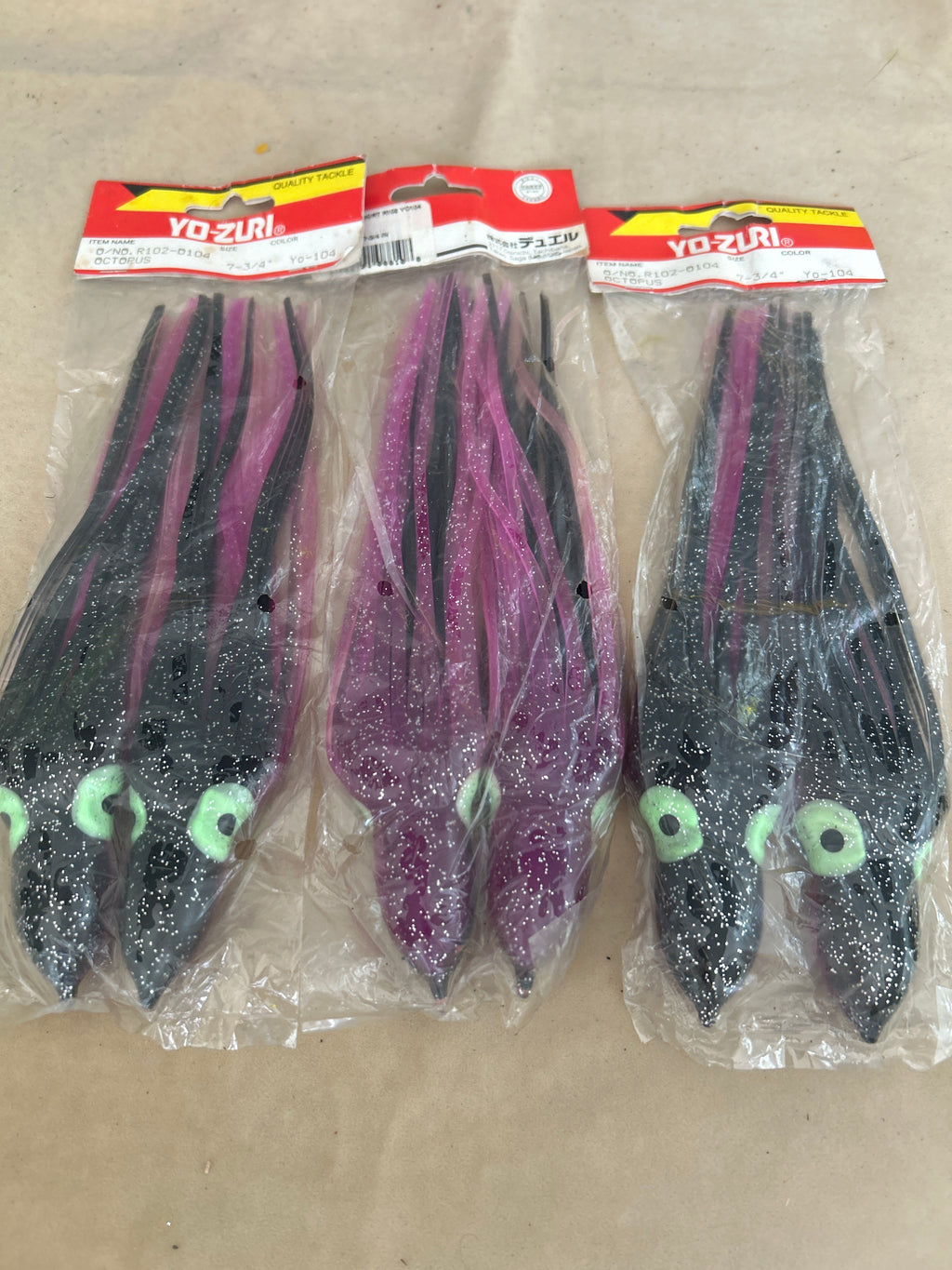 Yo-Zuri Octopus Skirt R102-2. 7.75” length color G- 2 (Copy)