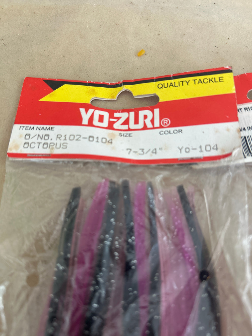 Yo-Zuri Octopus Skirt R102-2. 7.75” length color G- 2 (Copy)
