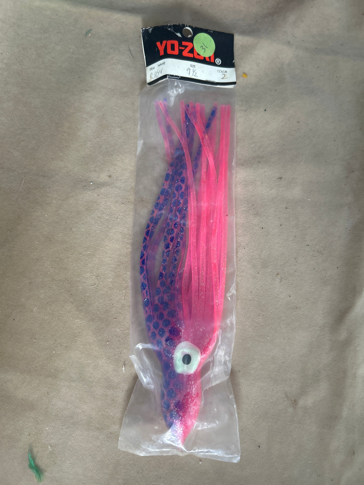 Yo-Zuri Octopus Skirt R104. 9.5” length color G- 2