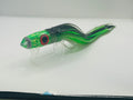 KC Lures - 9”  Green Natural Shell Insert Single Hole Bullet New Skirts