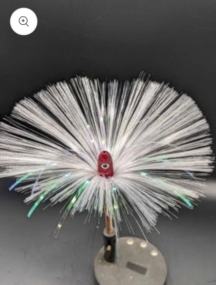 Capt Joe Lures 3 oz Red head & Crystal Hair