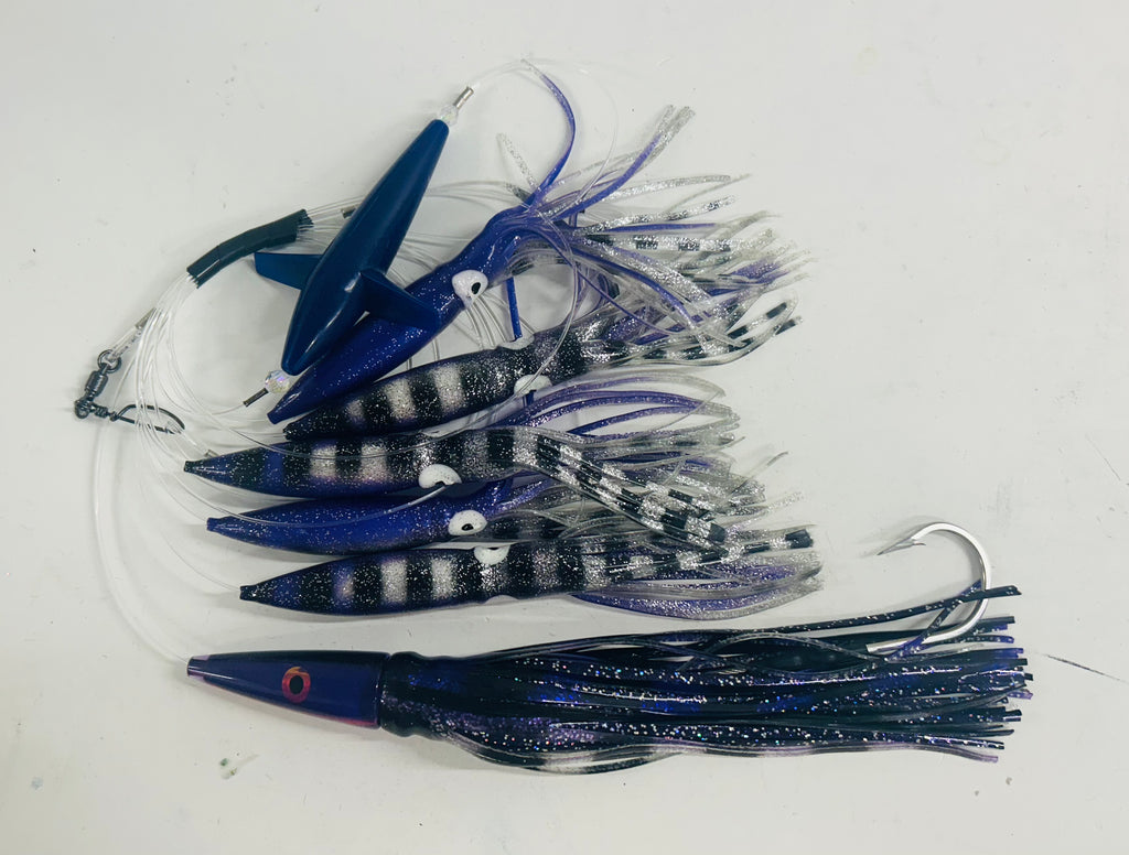 Schneider Lures Streaker Daisy Chain in Purple/Black Color.