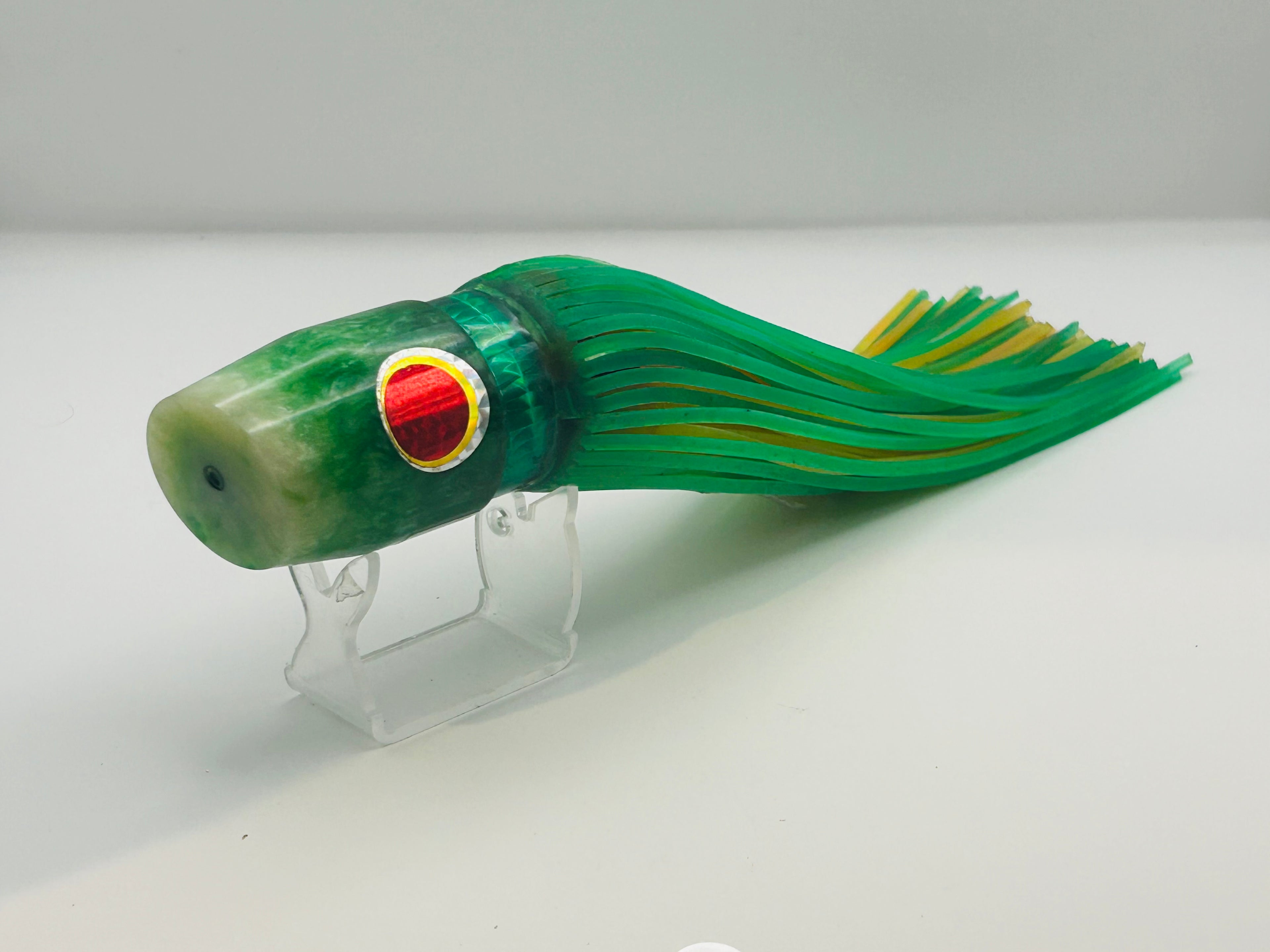 Schneider Lures Large Magnum Marbled Green Head.