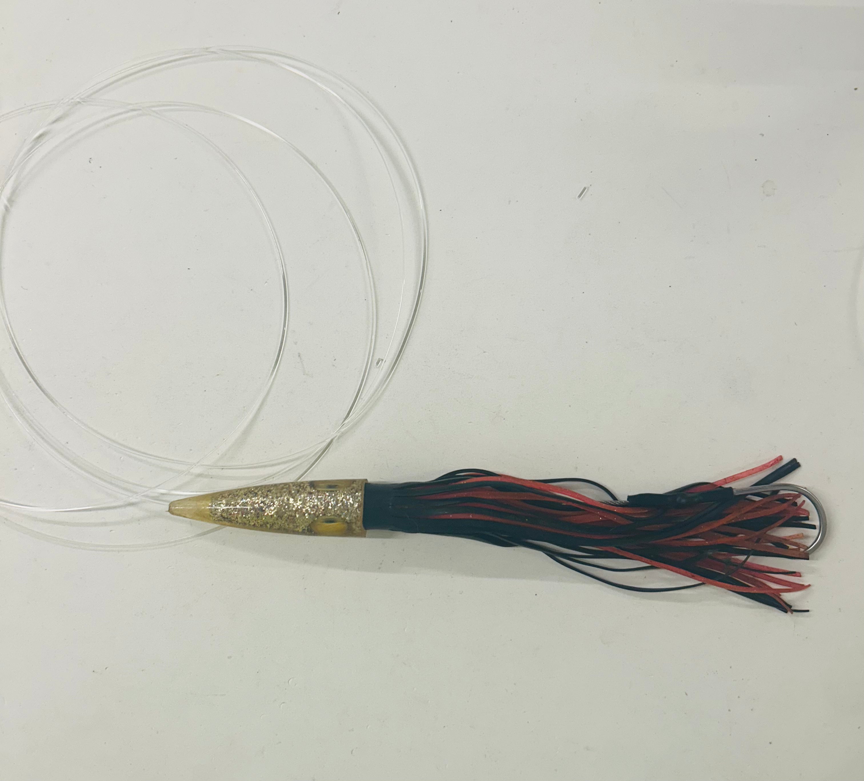 C&H Lures Wahoo Wacker Rigged 200lb Mono and 8/0.