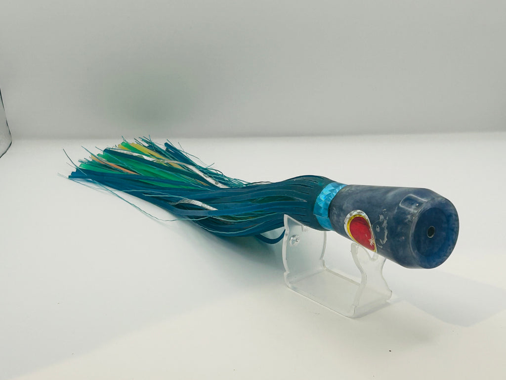 Schneider Lures Medium Teardrop Marbled Blue Head