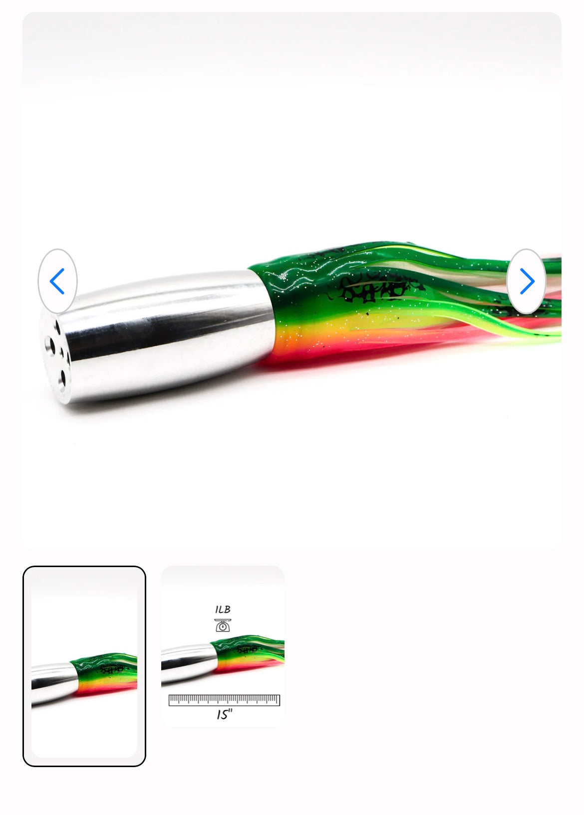 Schneider Lures 15” Aluminum Cavitator