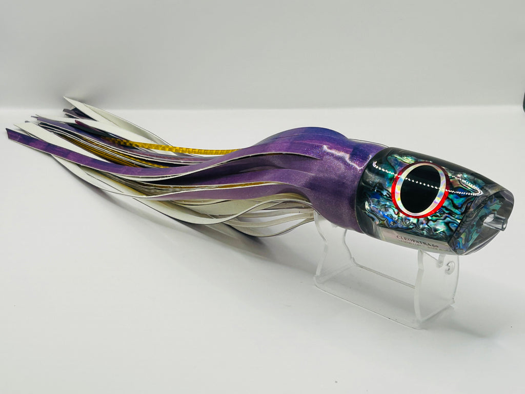 Legends Lures Cleopatra 60 15” Firetailz Purple Elipse New