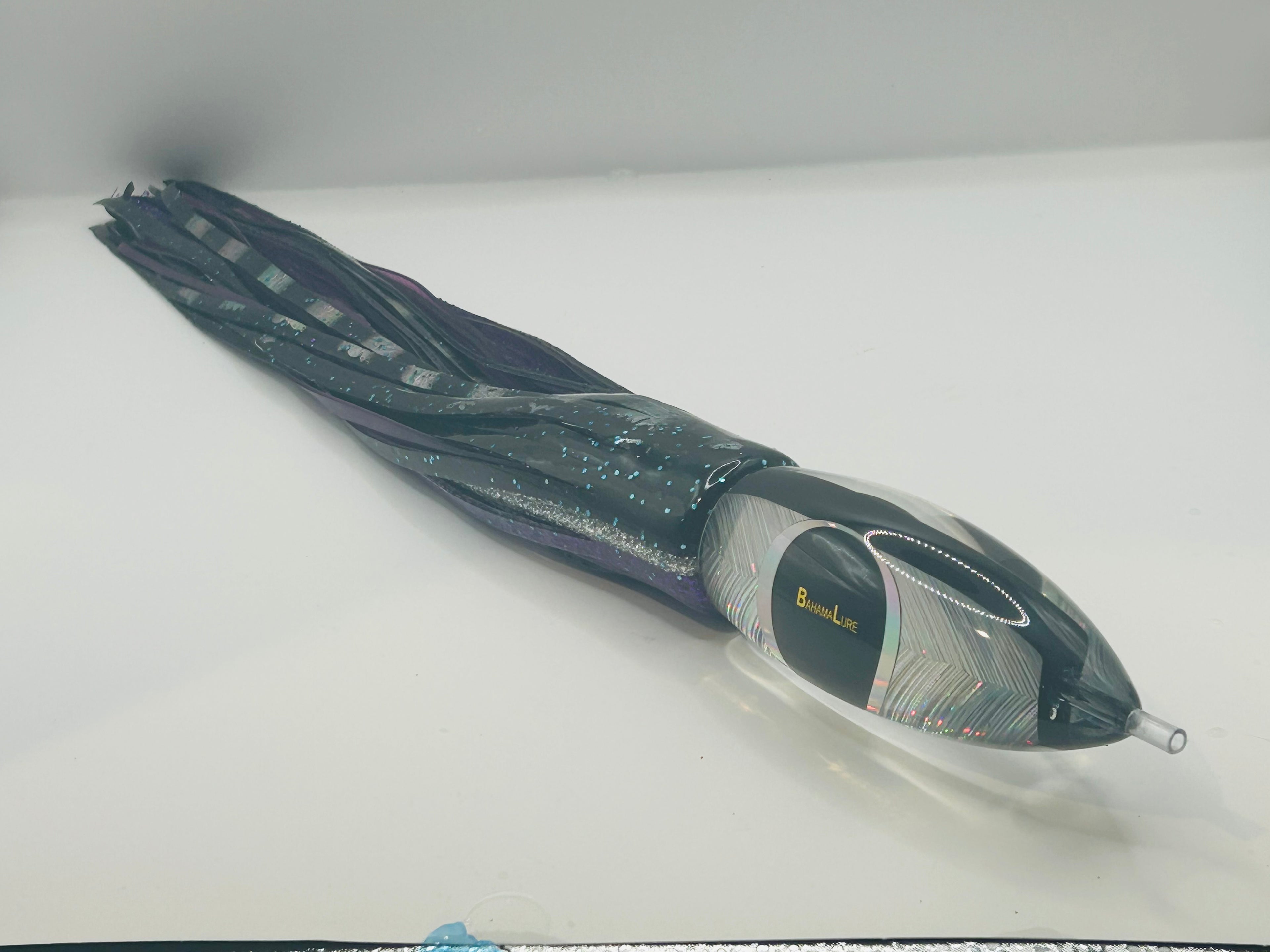 BahamaLure Proteus 50 Silver Starbust  Black and Purple 15”