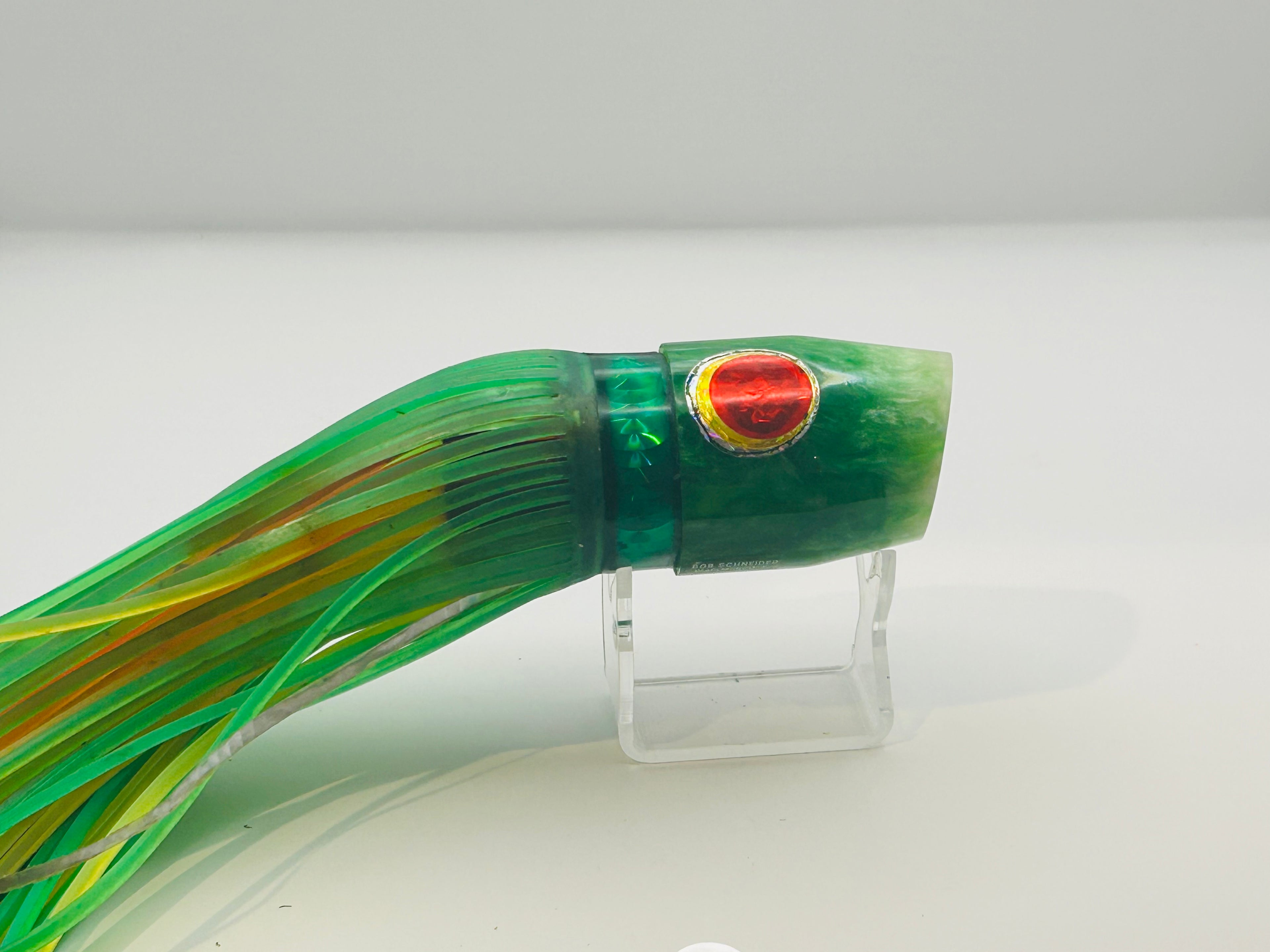 Schneider Lures Large Magnum Marbled Green Head.