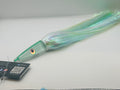 Schneider Lures 11” Streaker New Skirted in Crystal and Green Flashabou Strobz