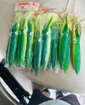 Yamashita shell Squid Glow Size 110 Color Yako Kajiki-24 Green/Yellow
