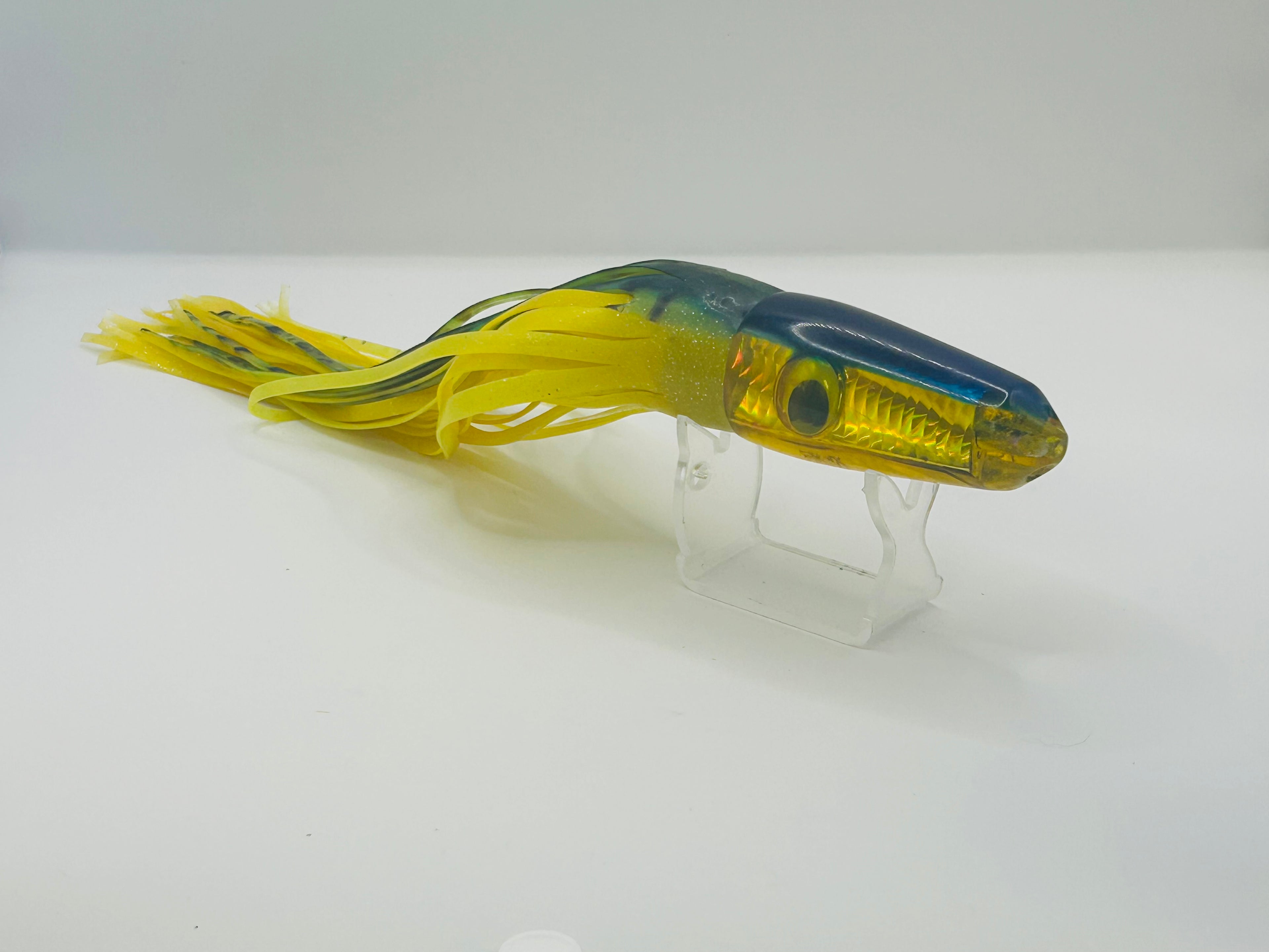 Vintage 12" LEE LUR Custom Jetted Bullet Lure - Rare Double Pour