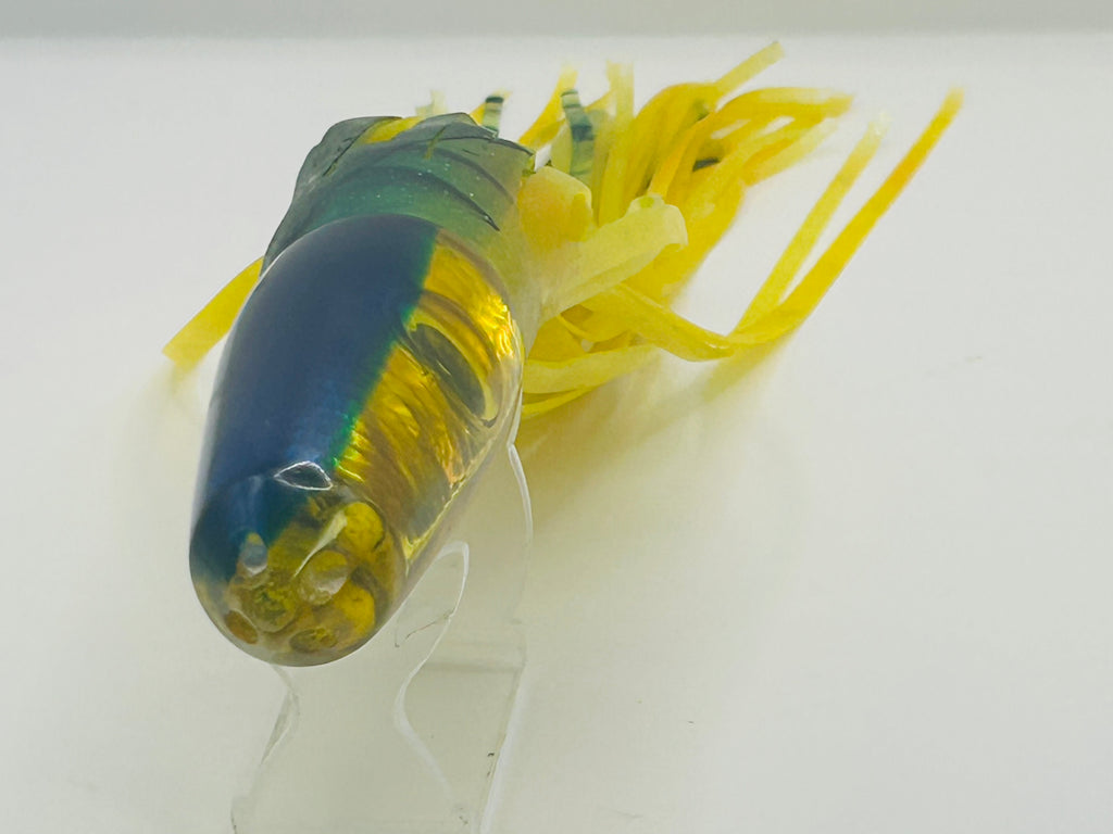 Vintage 12" LEE LUR Custom Jetted Bullet Lure - Rare Double Pour