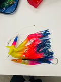 Daisy chain with Schneider Streaker in Rainbow Color.