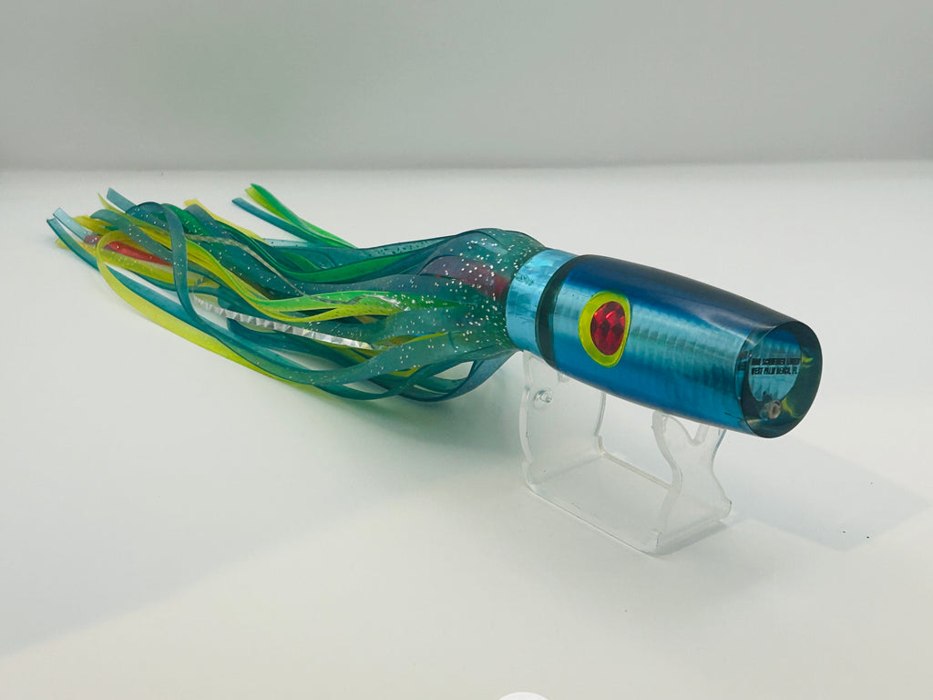 Schneider Lures Hacksaw Rattle Yap Triple Poured  Blue Foil Head
