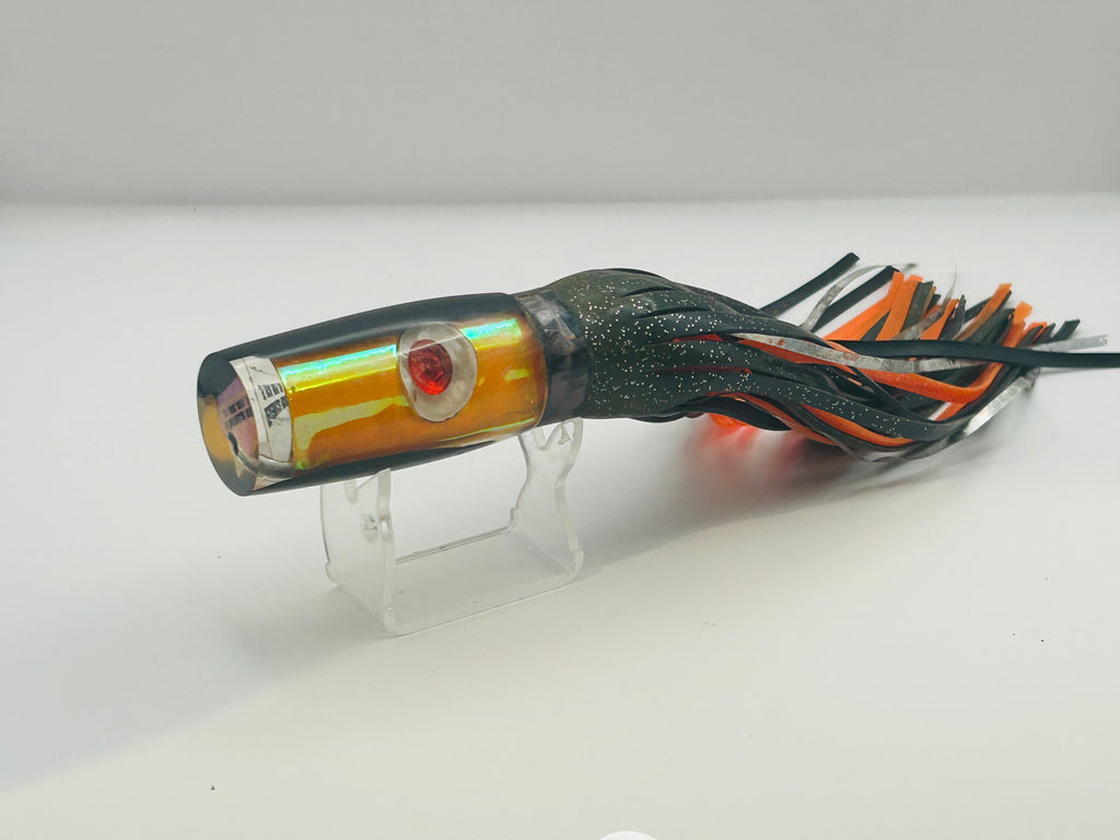 Schneider Lures Hacksaw Rattle Yap Double Poured Orange Foil Head