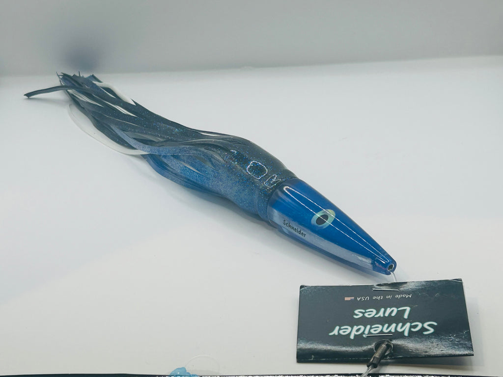 Schneider Lures 11” Streaker Blue Insert Skirted in Flying Fish New