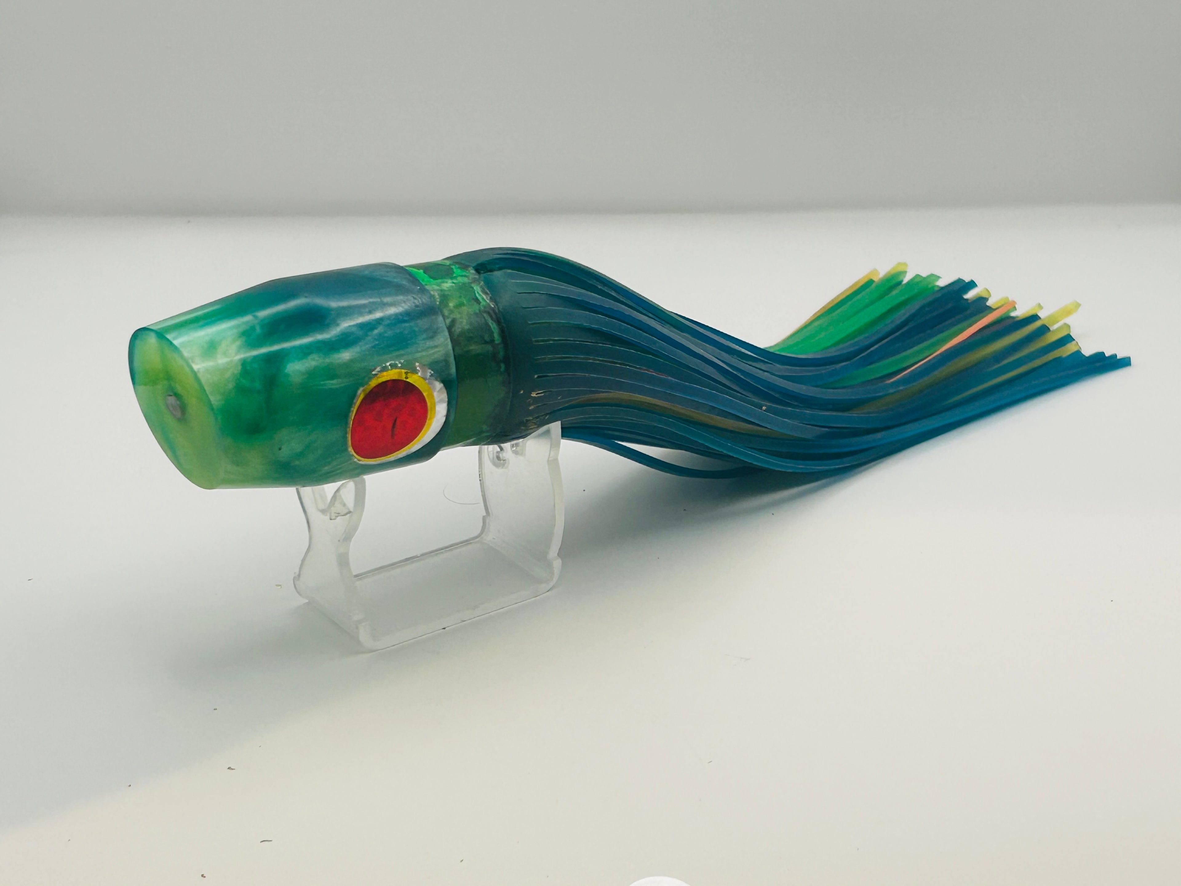 Schneider Lures Large Magnum Marbled Green Head.