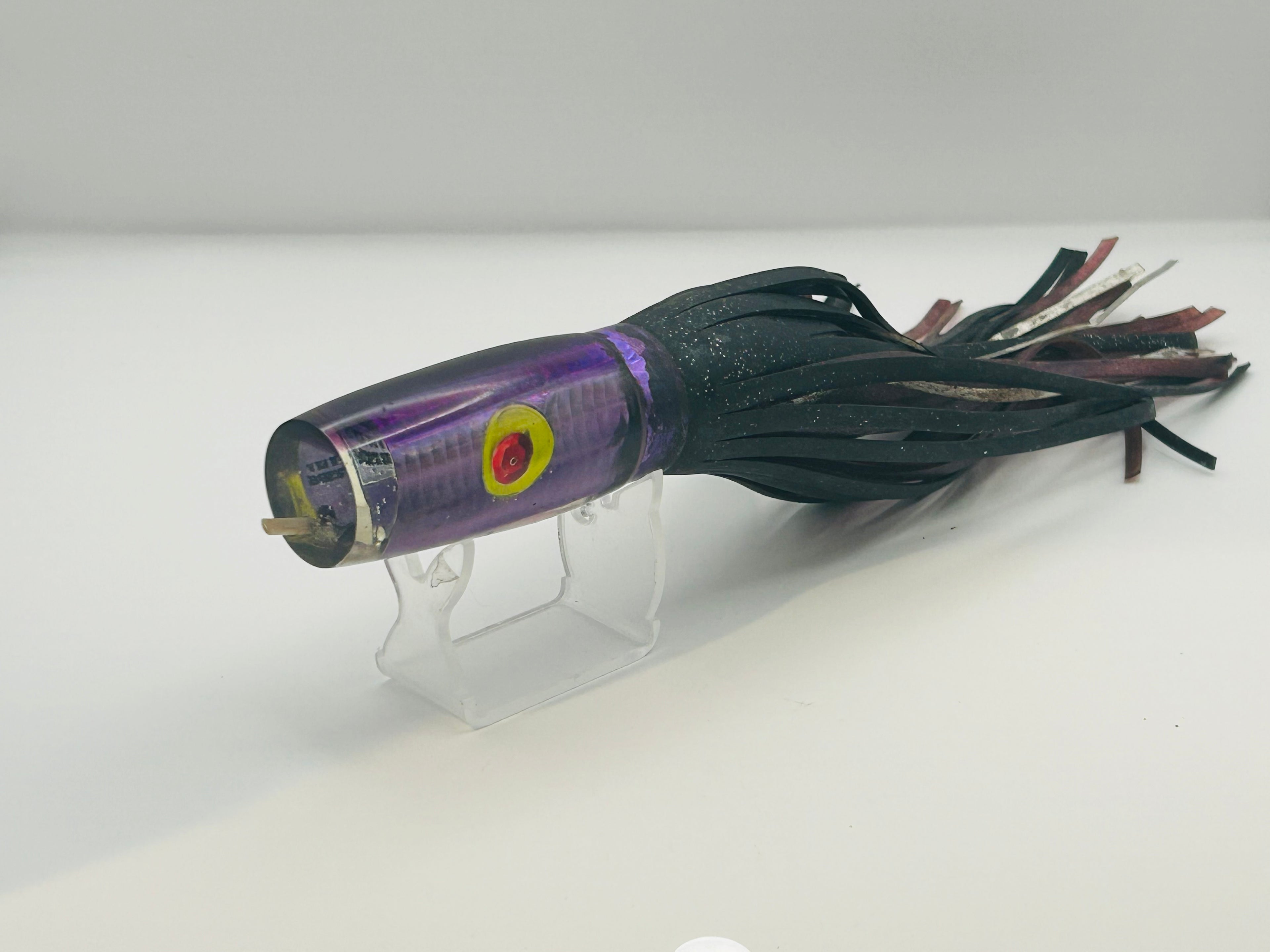 Schneider Lures Hacksaw RattleYap Purple Foil Head