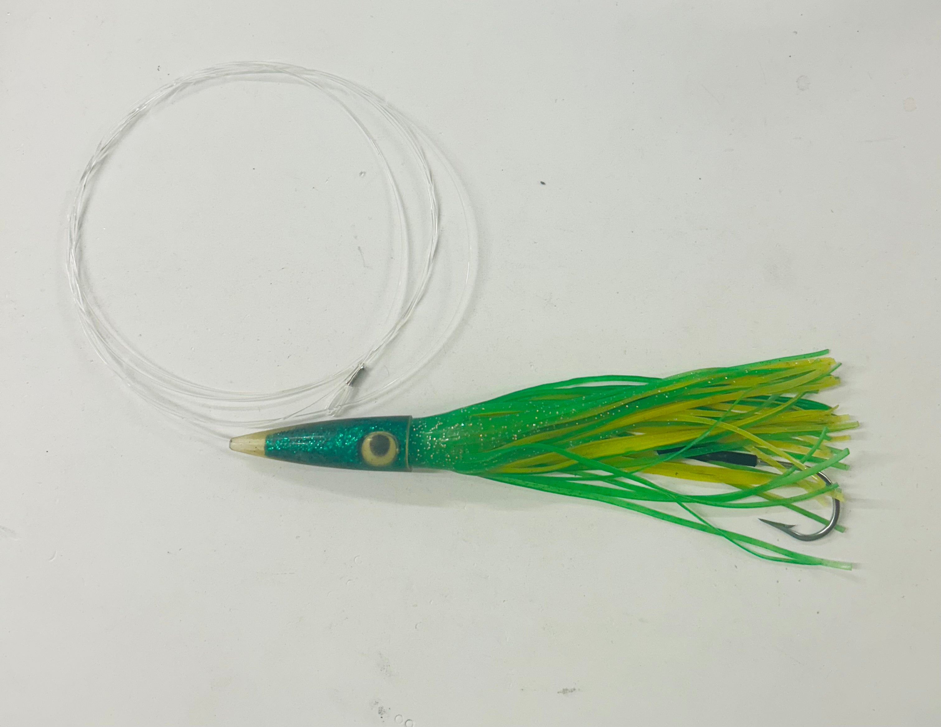 C&H Lures Wahoo Wacker Rigged 200lb Mono and 8/0.