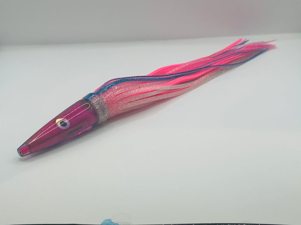 Schneider Lures 11” Streaker Pink Insert Skirted in Pink and Silver New