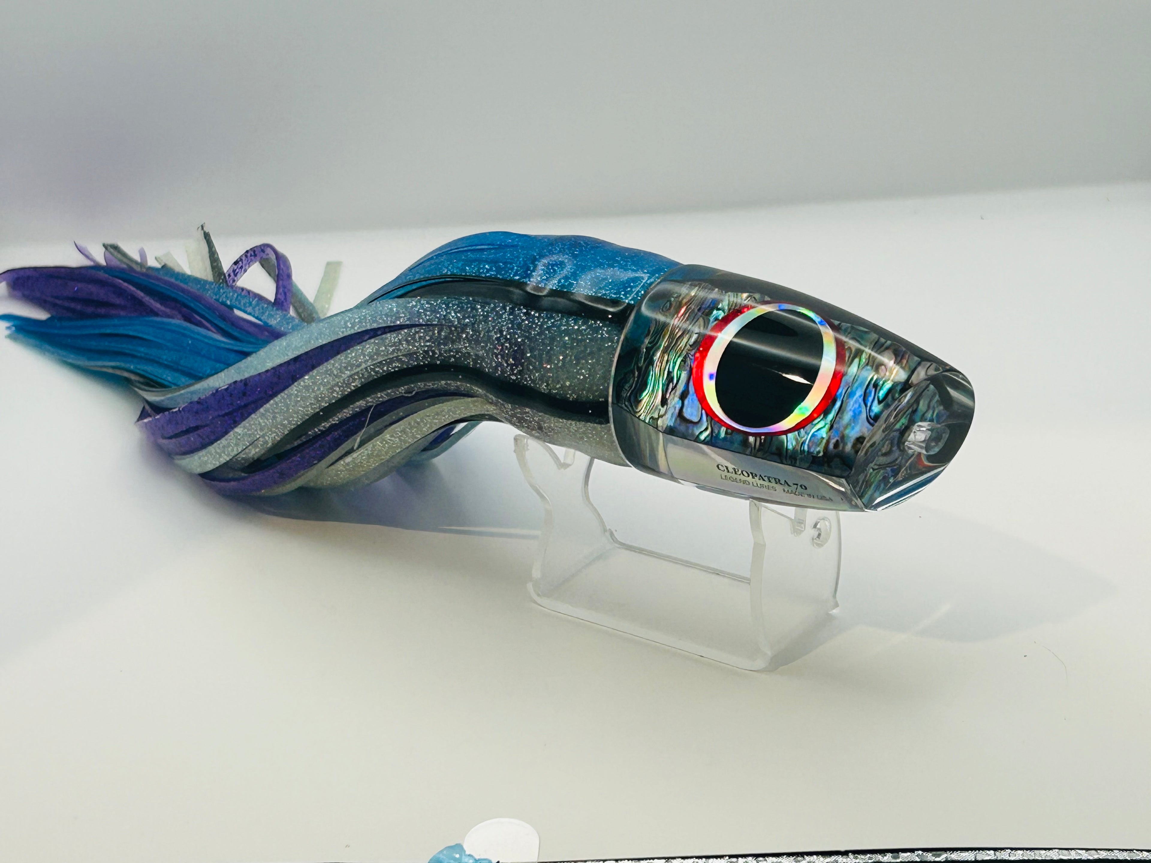 Legends Lures Cleopatra 70 16” Skirted in Skipjack All New.