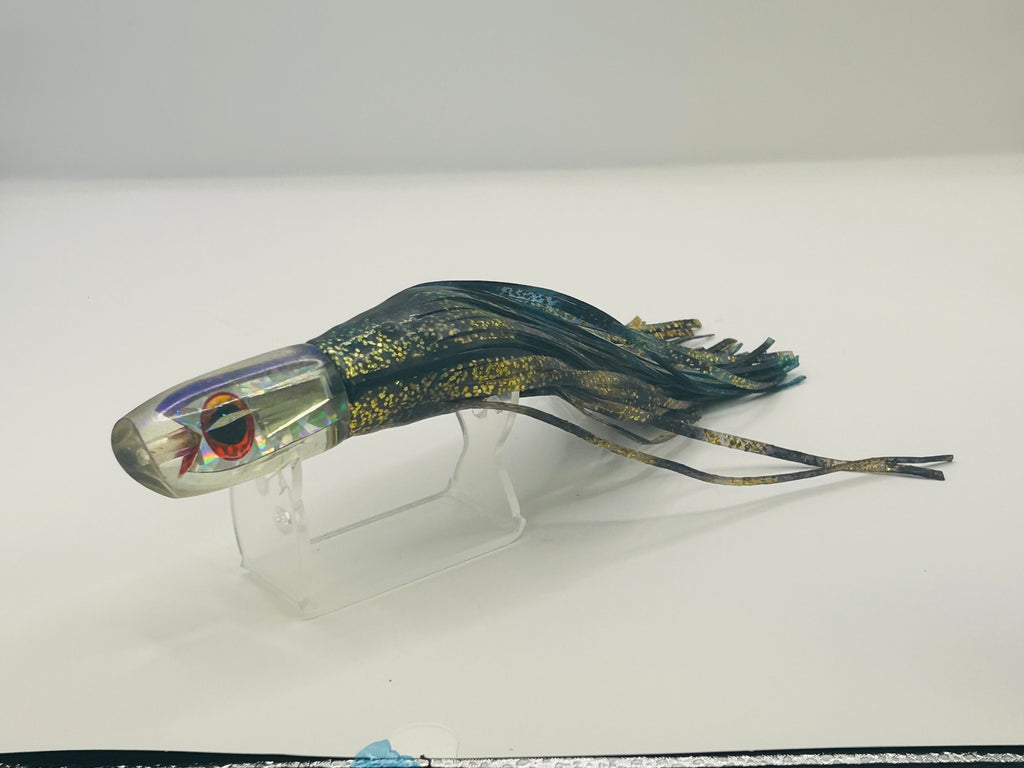 Vintage 7" Aloha Lures Small Gully Boy Marlin Lure - Erik Merlin Rusnak Custom