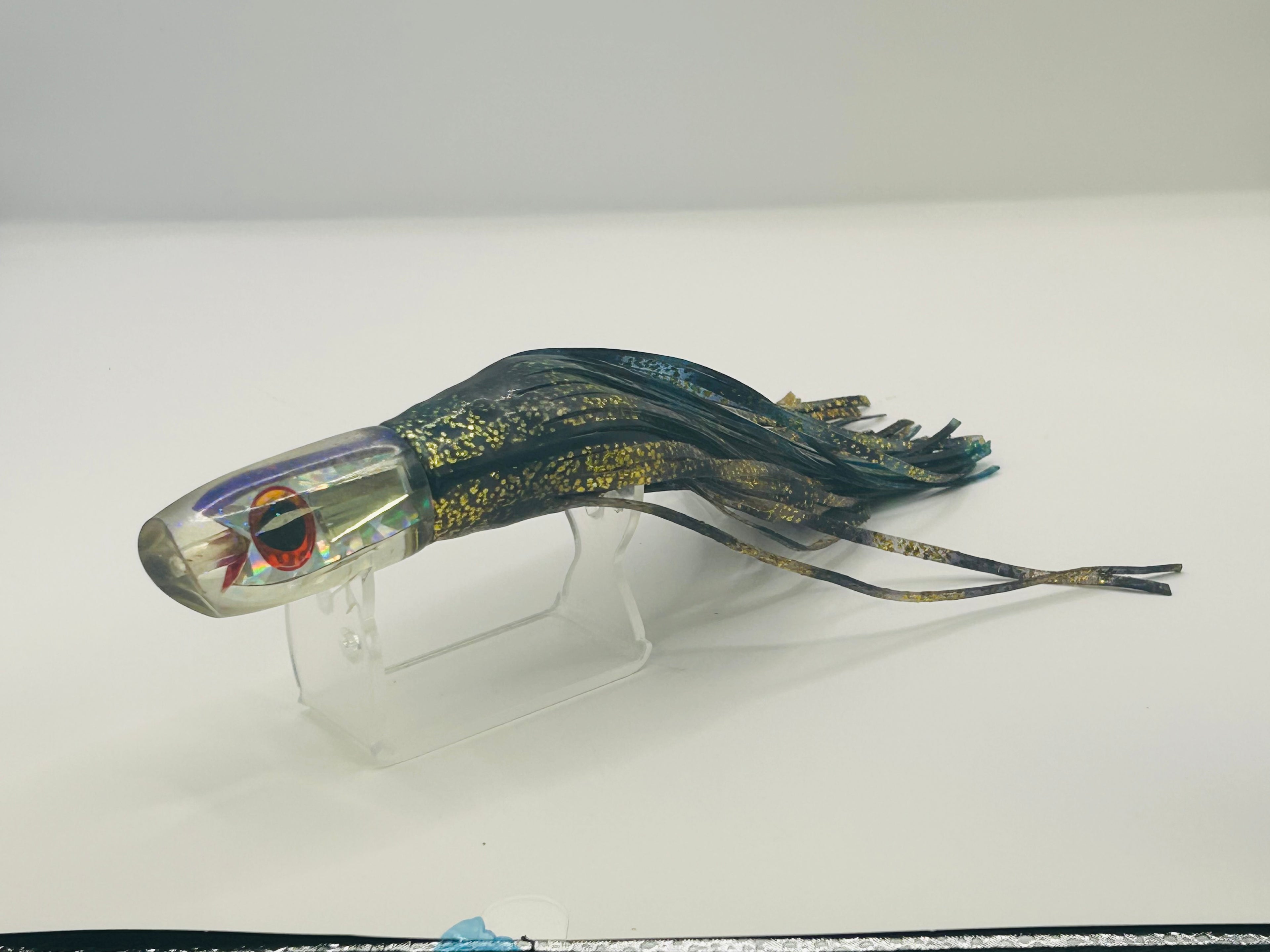 Vintage 7" Aloha Lures Small Gully Boy Marlin Lure - Erik Merlin Rusnak Custom
