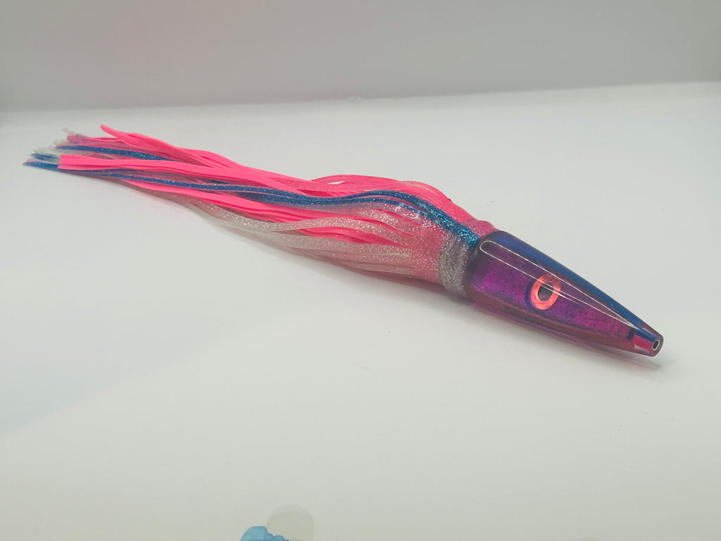 Schneider Lures 11” Streaker Pink Insert Skirted in Pink and Silver New
