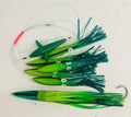 Schneider Lures Streaker Daisy Chain in Green Rainbow Color.