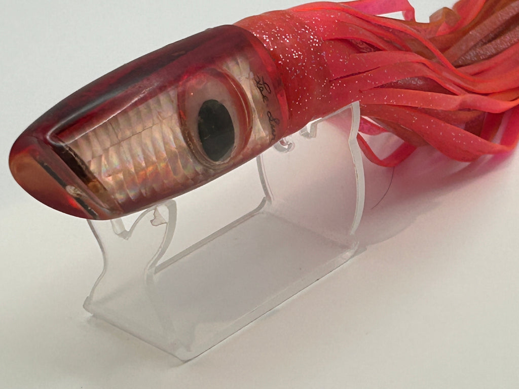 Lee Lur Custom Lures. 12” Swimmer head Pink Insert