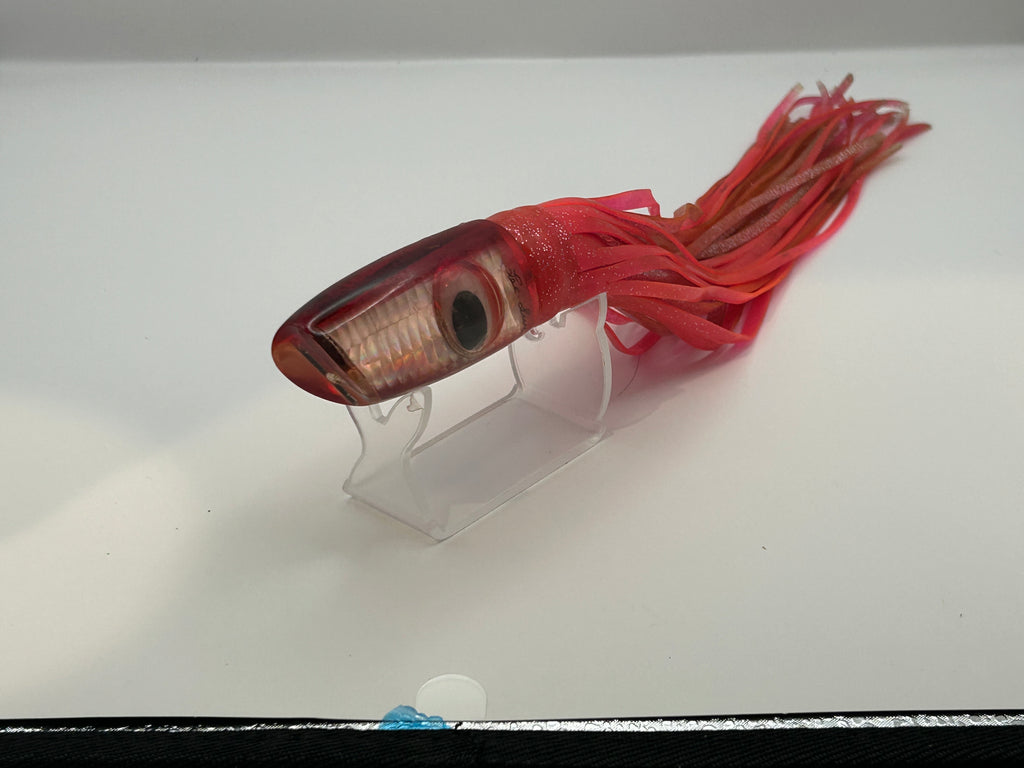 Lee Lur Custom Lures. 12” Swimmer head Pink Insert