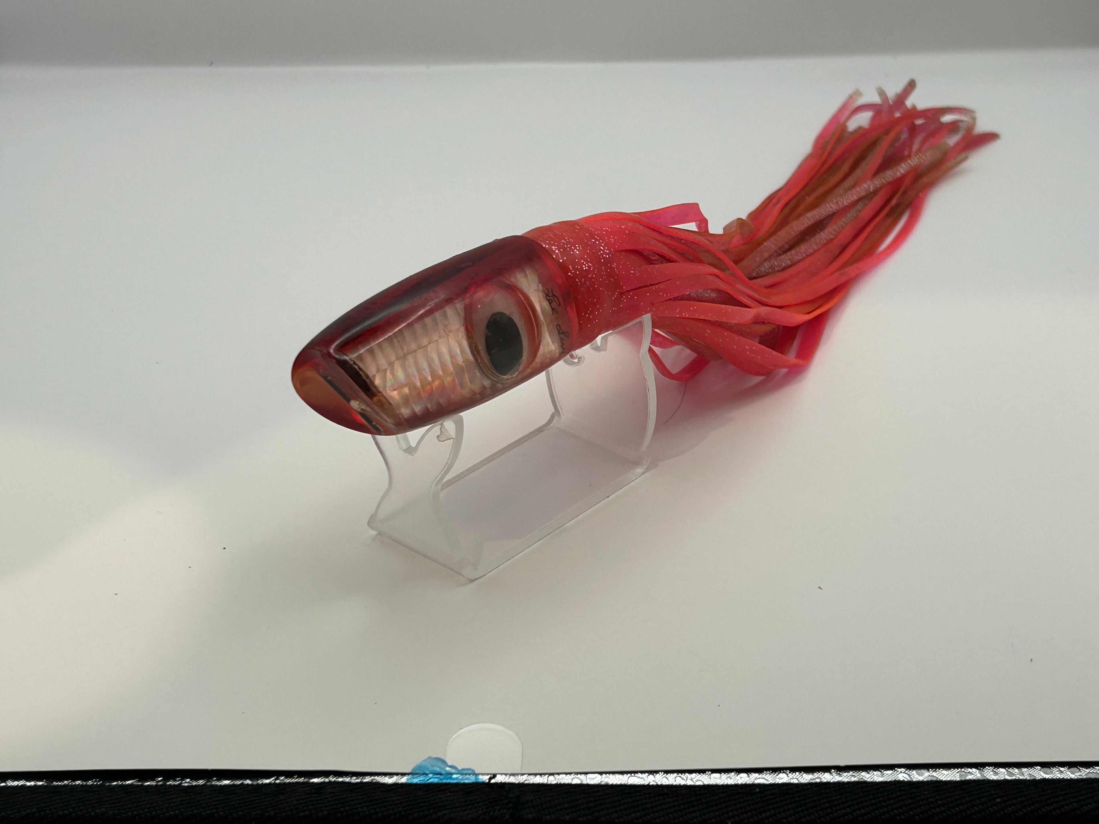 Lee Lur Custom Lures. 12” Swimmer head Pink Insert