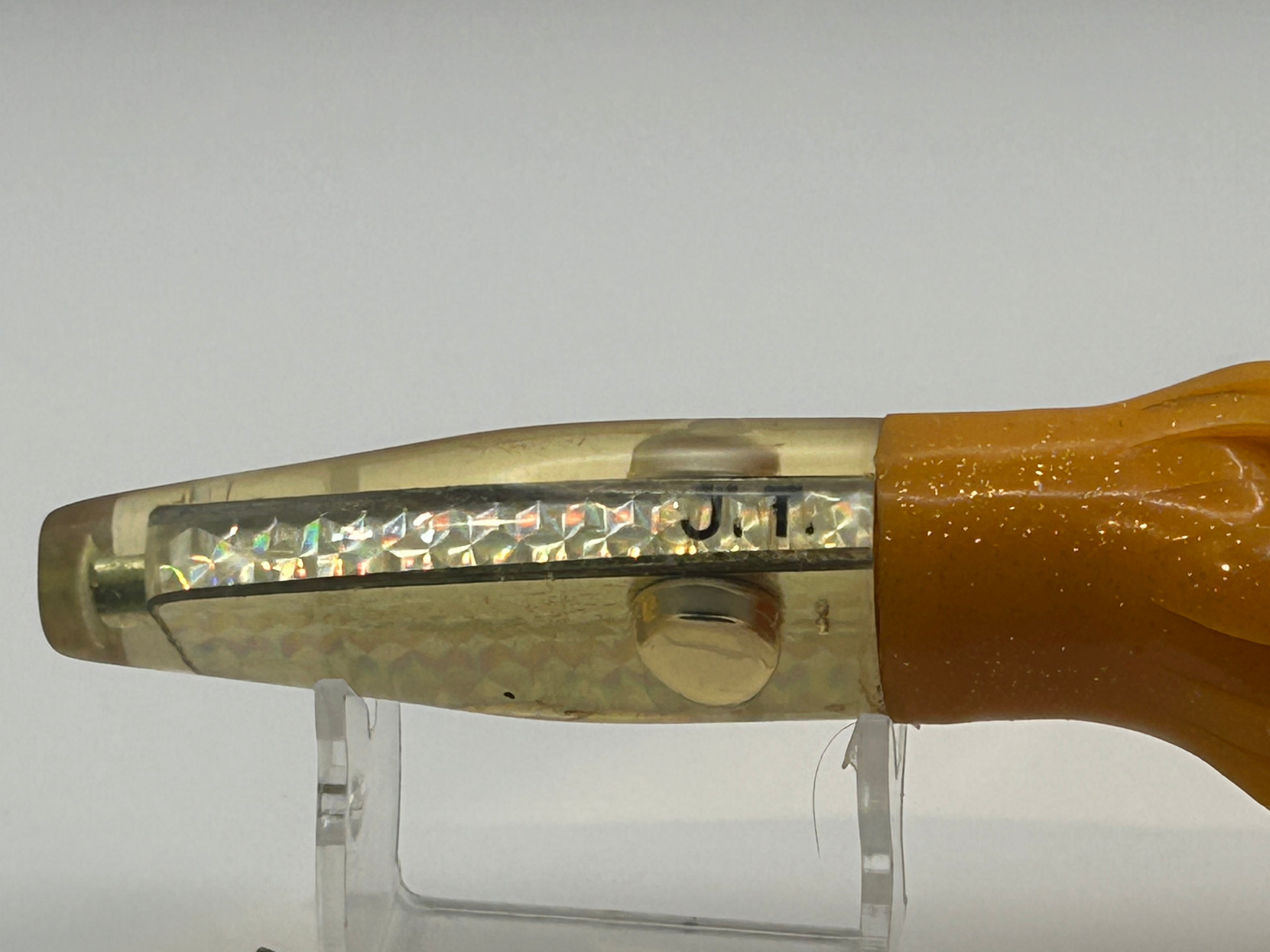 J T Custom Lures Stick Swimmer Silver Foil Insert.