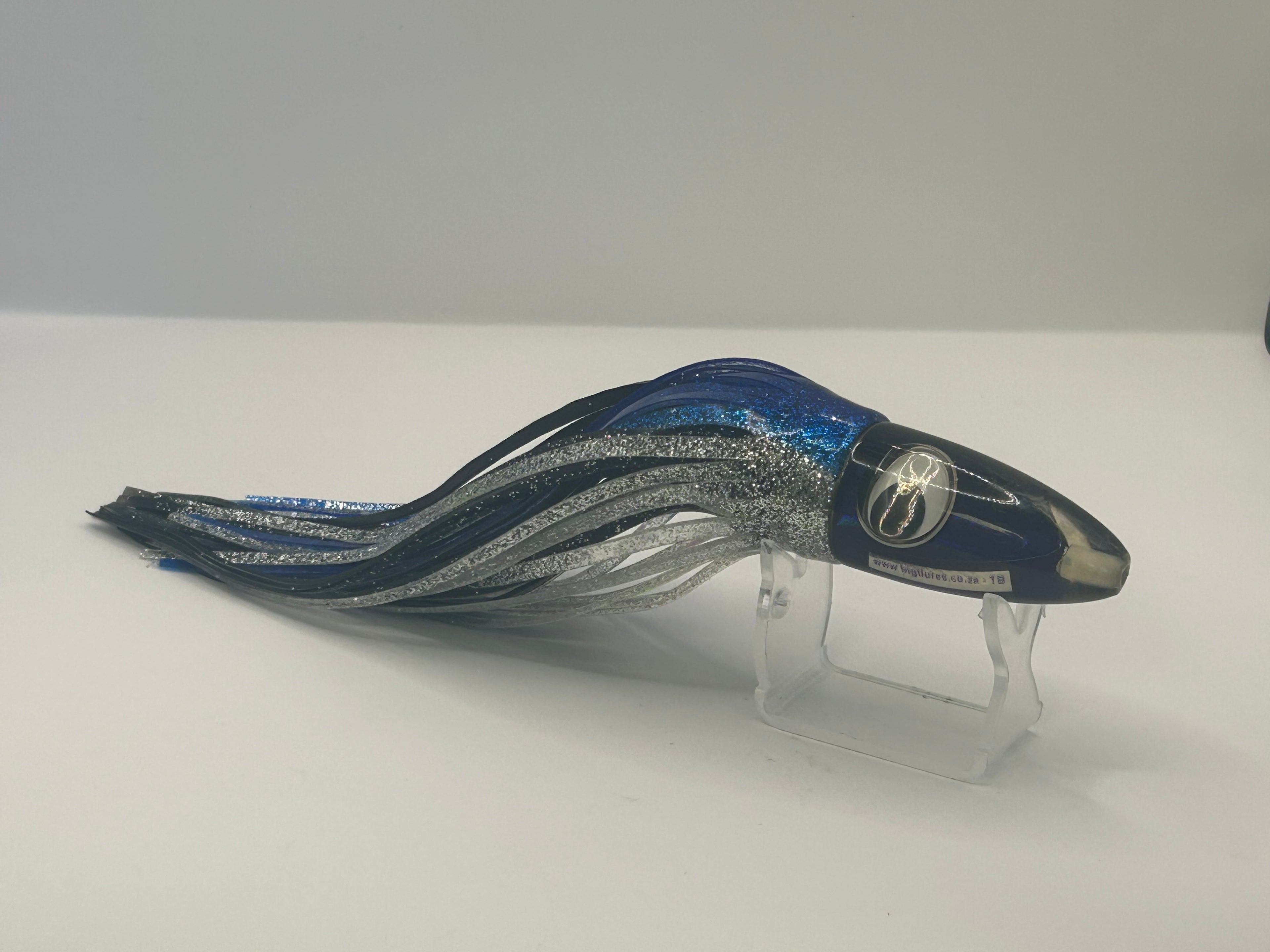 Vintage Big T Lures "Small Zulu Impi" 8" Trolling Lure - Rare Early Horn Era