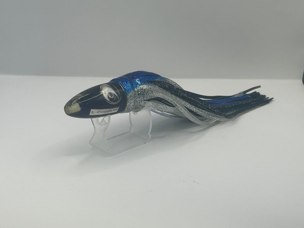 Vintage Big T Lures "Small Zulu Impi" 8" Trolling Lure - Rare Early Horn Era