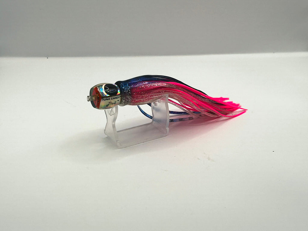Black Bart Tuna Candy Trolling Lure - Freshly Re-Skirted 7" Light Tackle Lure