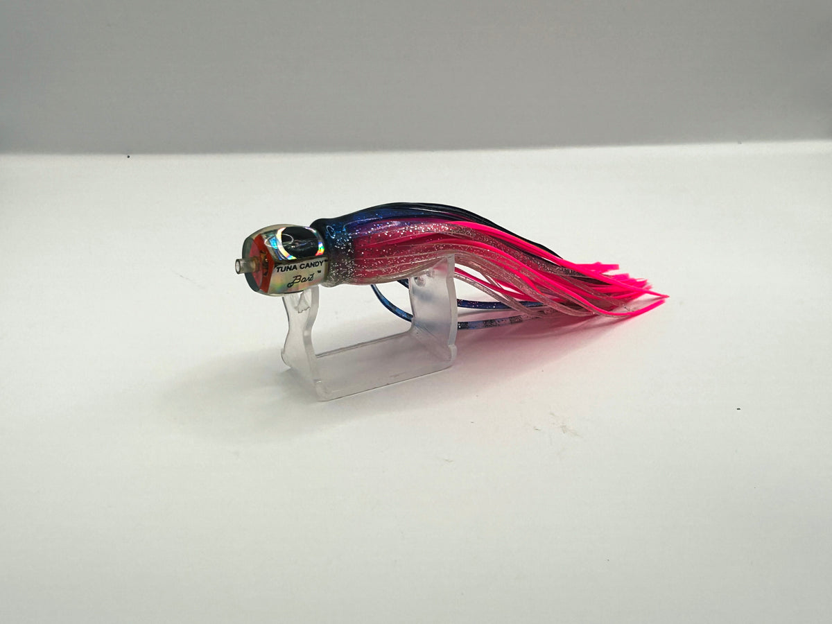 Black Bart Tuna Candy Trolling Lure - Freshly Re-Skirted 7" Light Tackle Lure