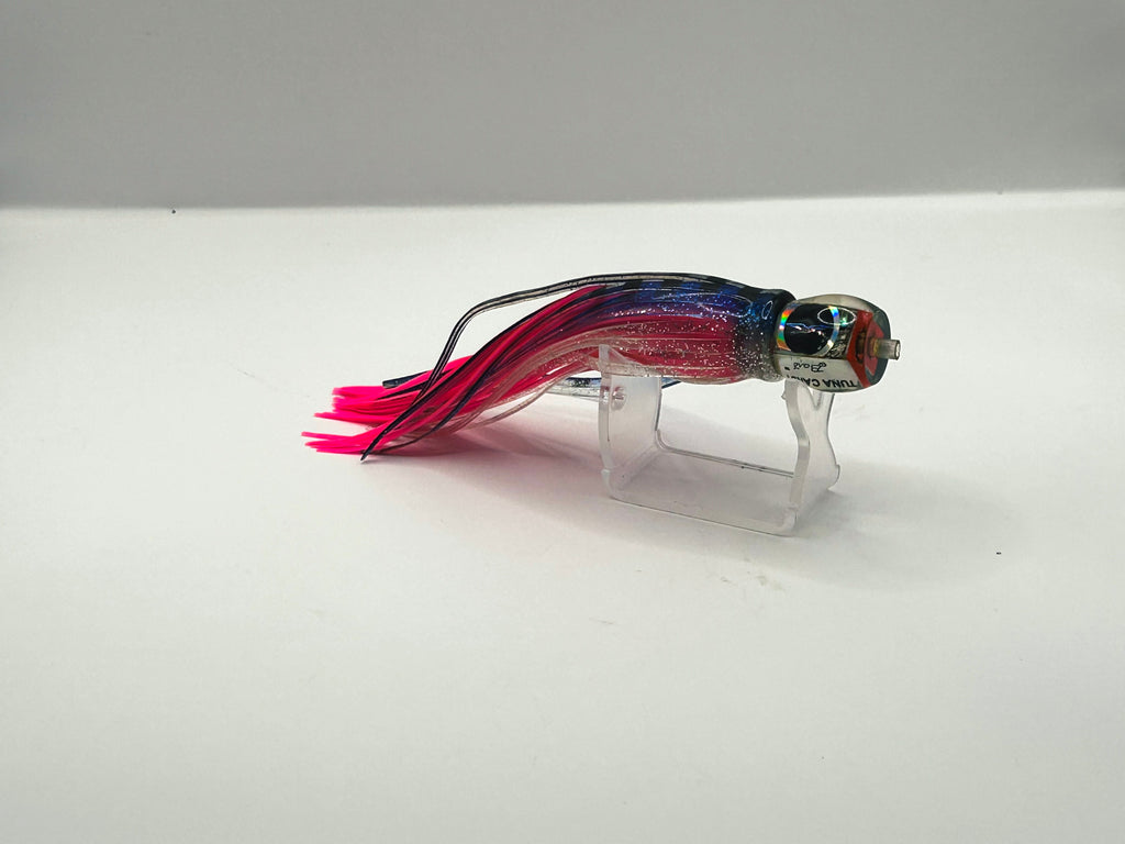 Black Bart Tuna Candy Trolling Lure - Freshly Re-Skirted 7" Light Tackle Lure
