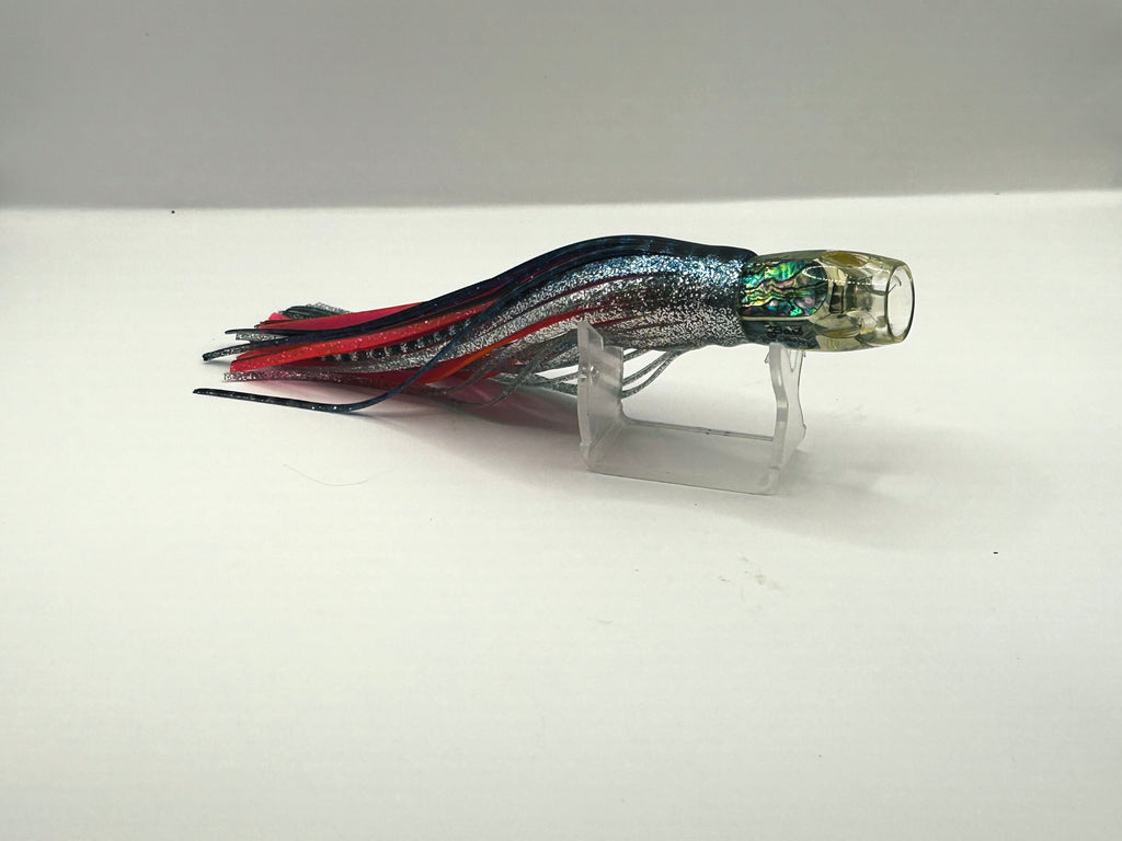 VINTAGE Black Bart Pro Jet Trolling Lure - Rare 1st Run Script Logo Paua Abalone