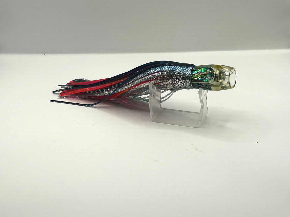 VINTAGE Black Bart Pro Jet Trolling Lure - Rare 1st Run Script Logo Paua Abalone