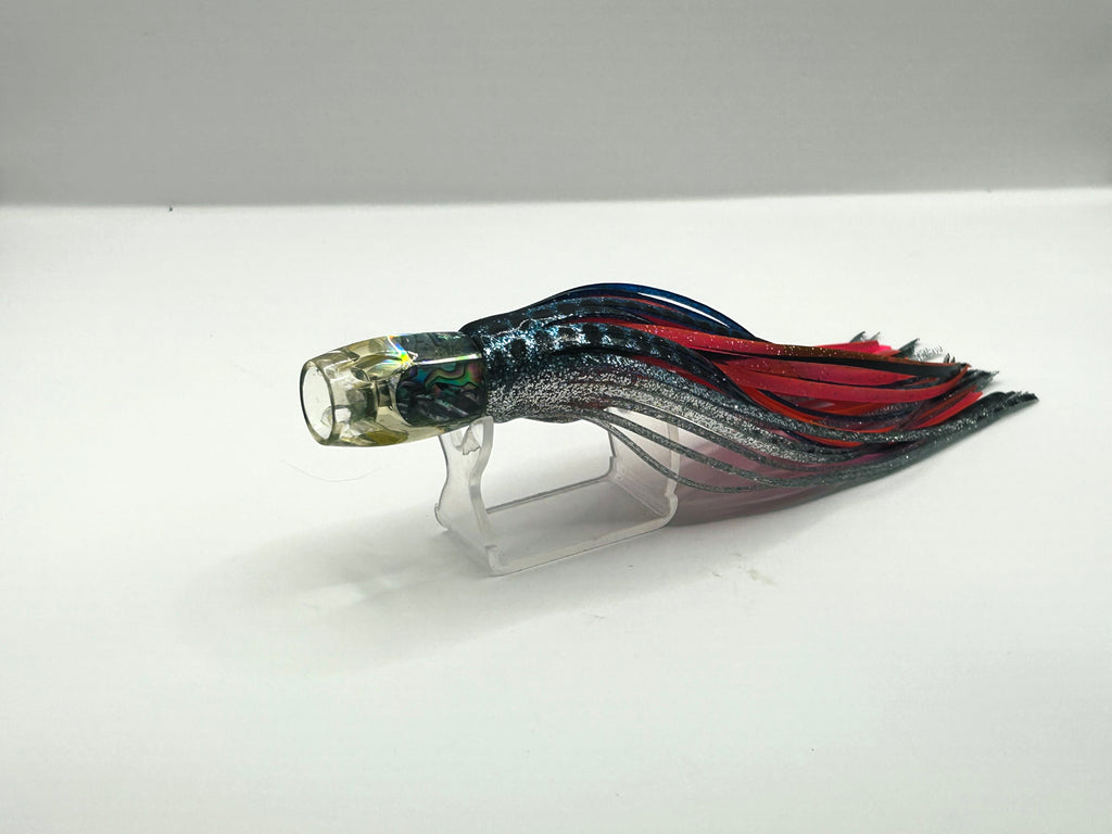 VINTAGE Black Bart Pro Jet Trolling Lure - Rare 1st Run Script Logo Paua Abalone