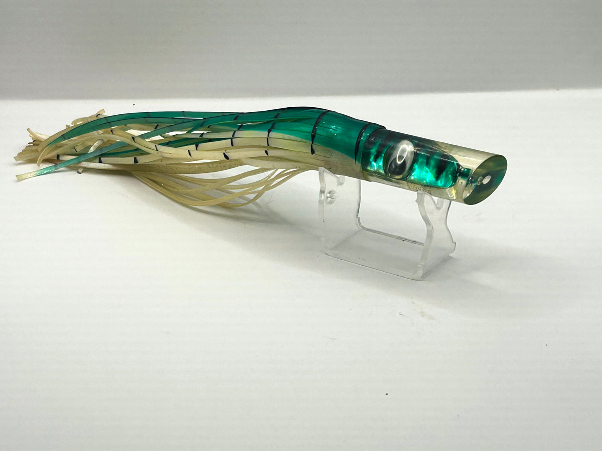Vintage Zuker's ZM3.5 Marlin Trolling Lure Prism Foil Green Mackerel
