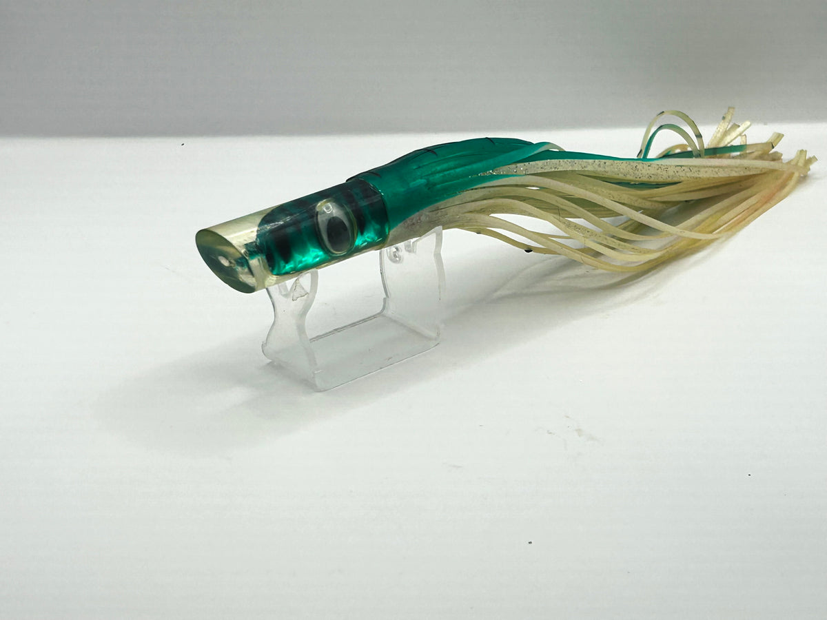 Vintage Zuker's ZM3.5 Marlin Trolling Lure Prism Foil Green Mackerel