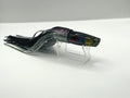 Big Reidee Purple Shell Blue Back Black-Red Eyes 4-Hole Cut Face 9" 4.7OZ