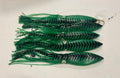 18" Giant Bluefin Tuna Squid Daisy Chain Teaser – 5 Count Green Mackerel