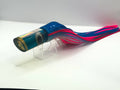Vintage Marlin Magic Large Soft Head Tube Lure - Blue Abalone Shell Kona Hawaii