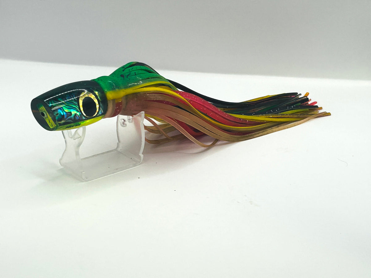 Polu Kai Large Shaka Plunger Trolling Lure - 10.5" Hard Resin Marlin Tuna Lures
