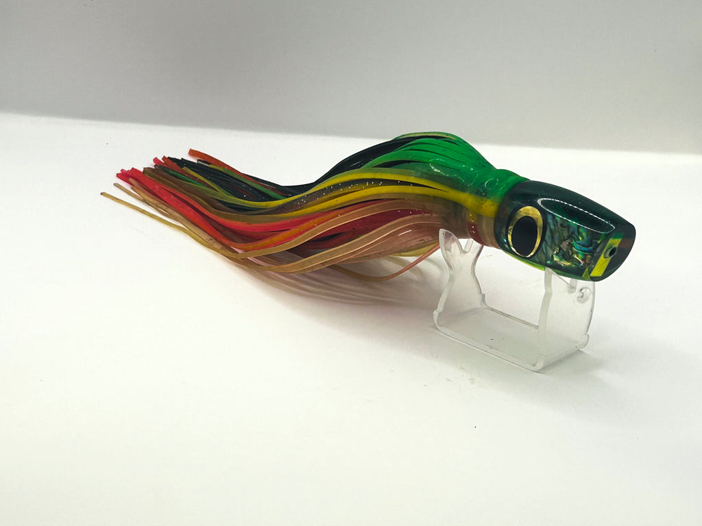 Polu Kai Large Shaka Plunger Trolling Lure - 10.5" Hard Resin Marlin Tuna Lures